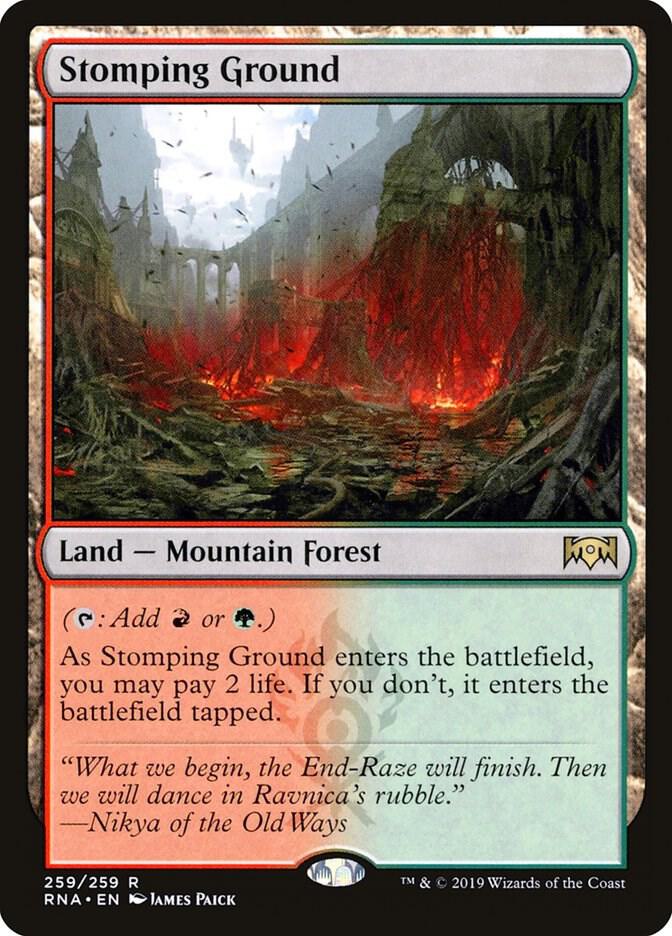 Stomping Ground - Ravnica Allegiance (RNA) NM
