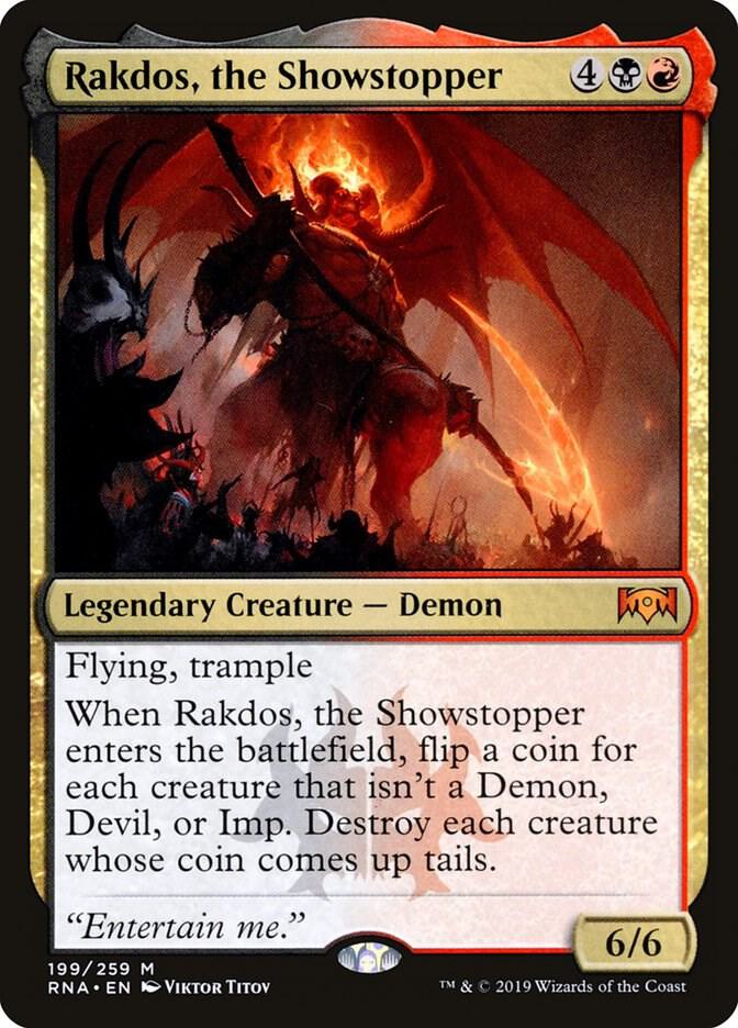 Rakdos, the Showstopper - Ravnica Allegiance (RNA) NM