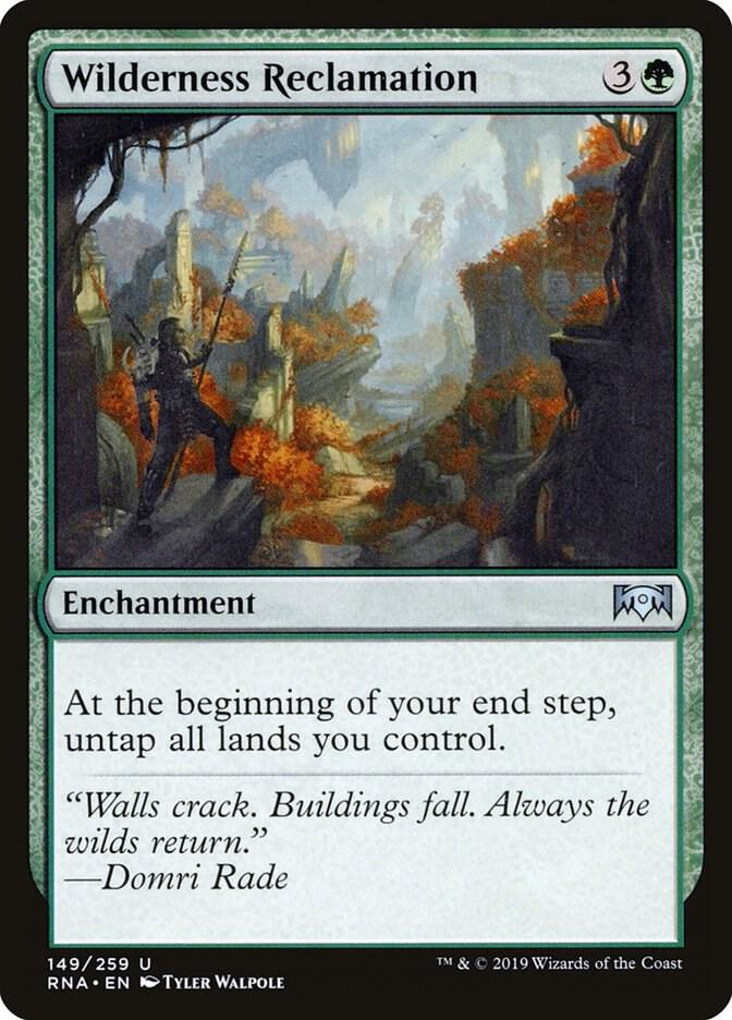 Wilderness Reclamation - Ravnica Allegiance (RNA) NM