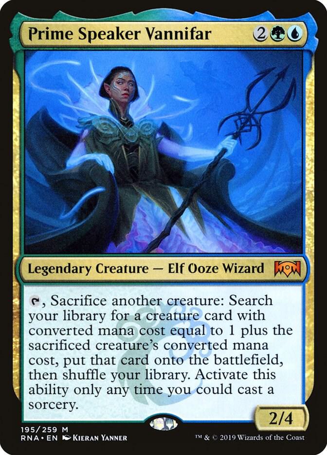 Prime Speaker Vannifar - Ravnica Allegiance (RNA) NM *FOIL*
