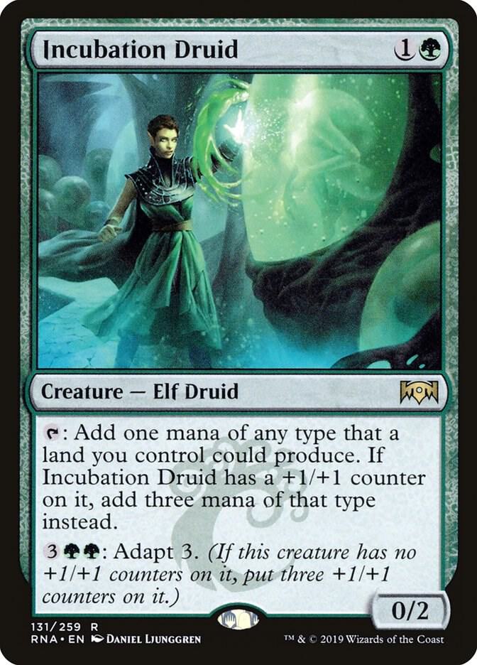 Incubation Druid - Ravnica Allegiance (RNA) NM