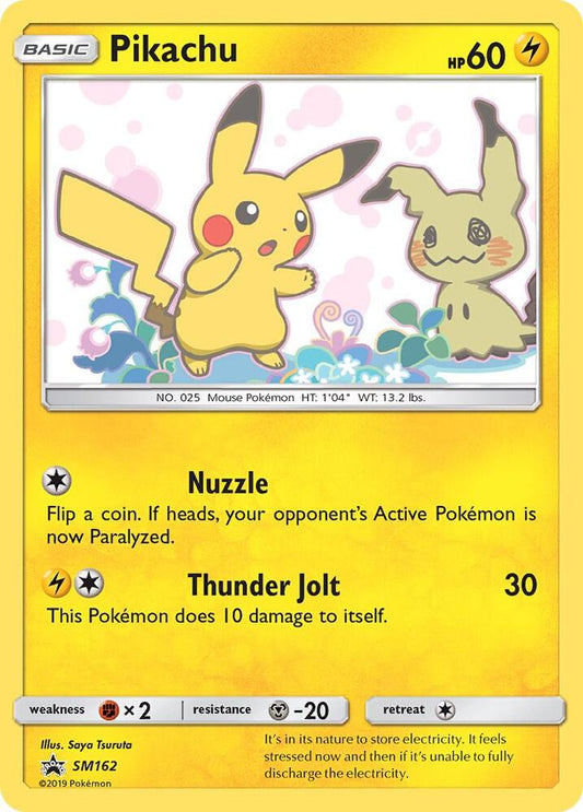 Pikachu - SM162 - SM Promos (SMP) NM *FOIL*