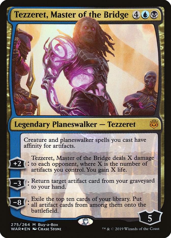 Tezzeret, Master of the Bridge - Buy-A-Box Promos (BABP) LP *FOIL*
