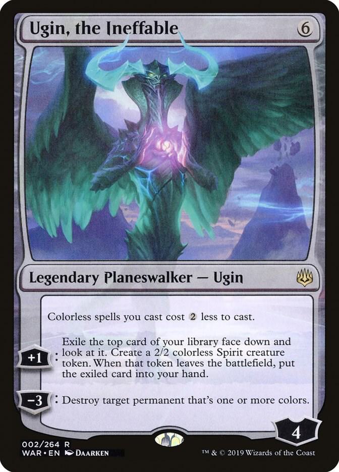Ugin, the Ineffable - War of the Spark (WAR) NM