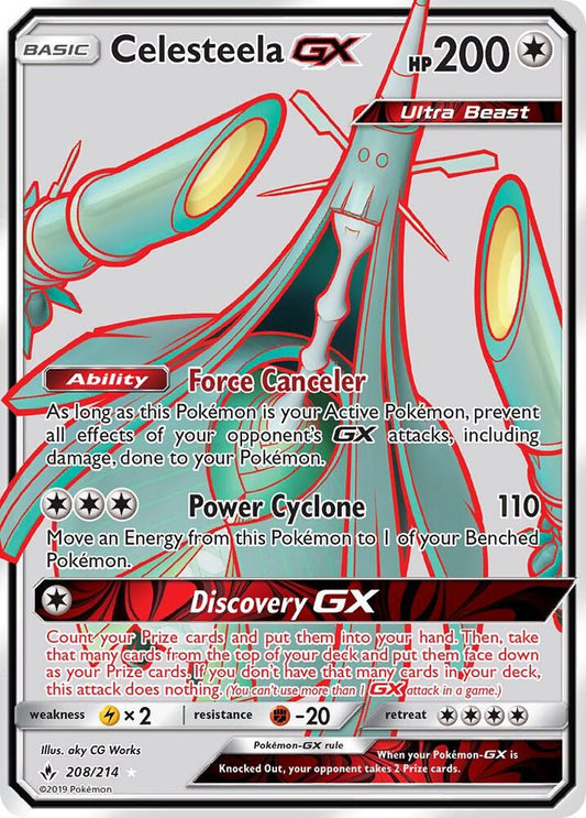 Celesteela GX (Full Art) - SM - Unbroken Bonds (SM10) NM *FOIL*