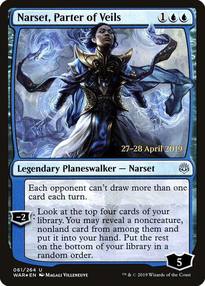Narset, Parter of Veils - Prerelease Cards (PRE) LP *FOIL*