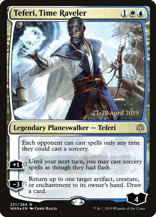 Teferi, Time Raveler - Prerelease Cards (PRE) LP *FOIL*