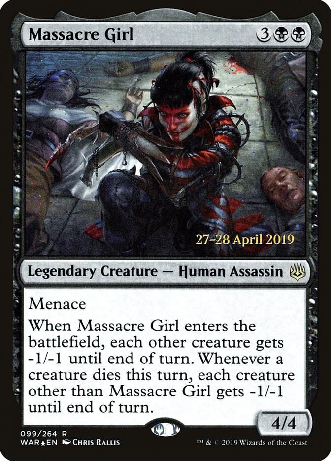 Massacre Girl - Prerelease Cards (PRE) NM *FOIL*