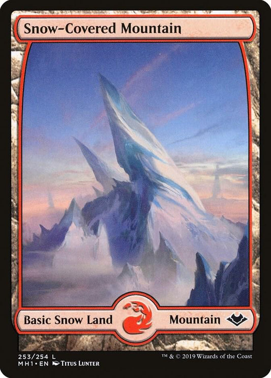 Snow-Covered Mountain - Modern Horizons (MH1) NM