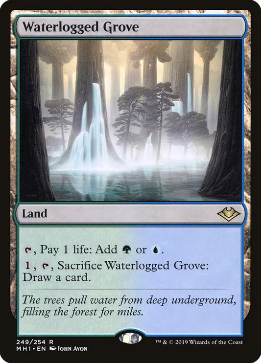Waterlogged Grove - Modern Horizons (MH1) NM