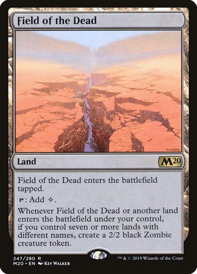 Field of the Dead - Core Set 2020 (M20) NM
