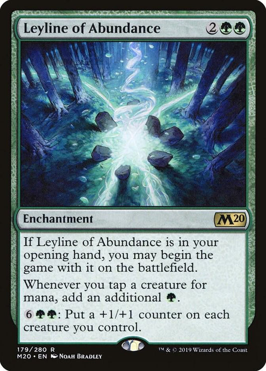 Leyline of Abundance - Core Set 2020 (M20) NM