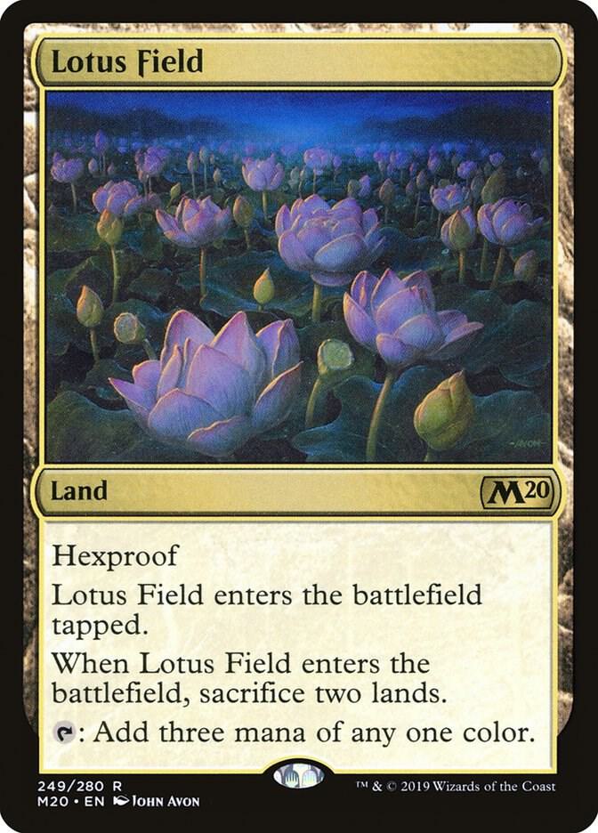 Lotus Field - Core Set 2020 (M20) NM