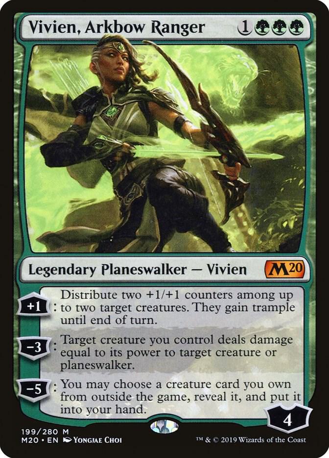 Vivien, Arkbow Ranger - Core Set 2020 (M20) NM