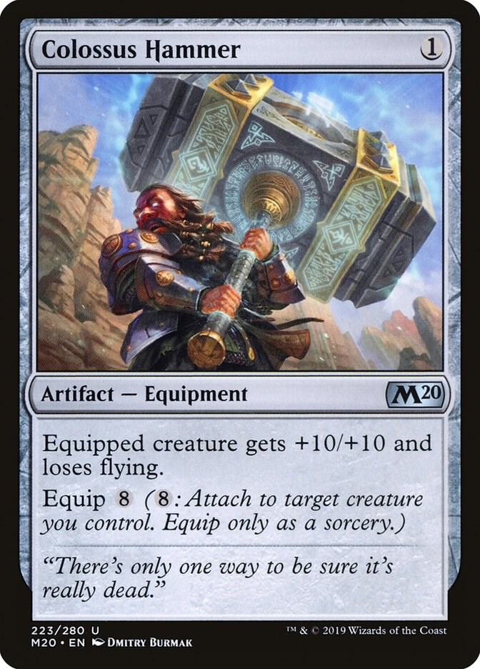 Colossus Hammer - Core Set 2020 (M20) LP *FOIL*