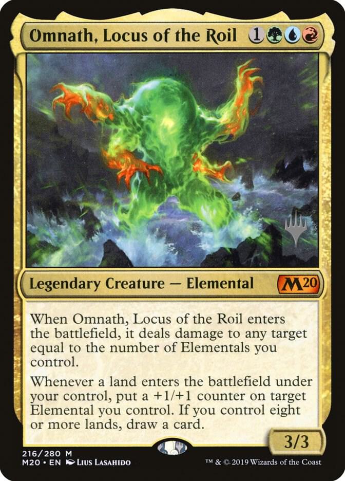 Omnath, Locus of the Roil - Promo Pack: Core Set 2020 (PPM20) NM