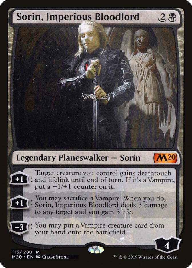 Sorin, Imperious Bloodlord - Promo Pack: Core Set 2020 (PPM20) NM