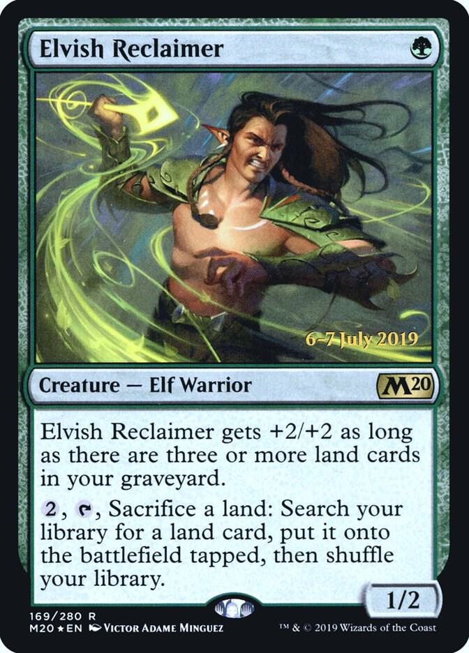 Elvish Reclaimer - Prerelease Cards (PRE) NM *FOIL*
