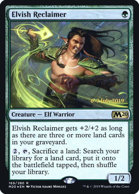 Elvish Reclaimer - Prerelease Cards (PRE) NM *FOIL*