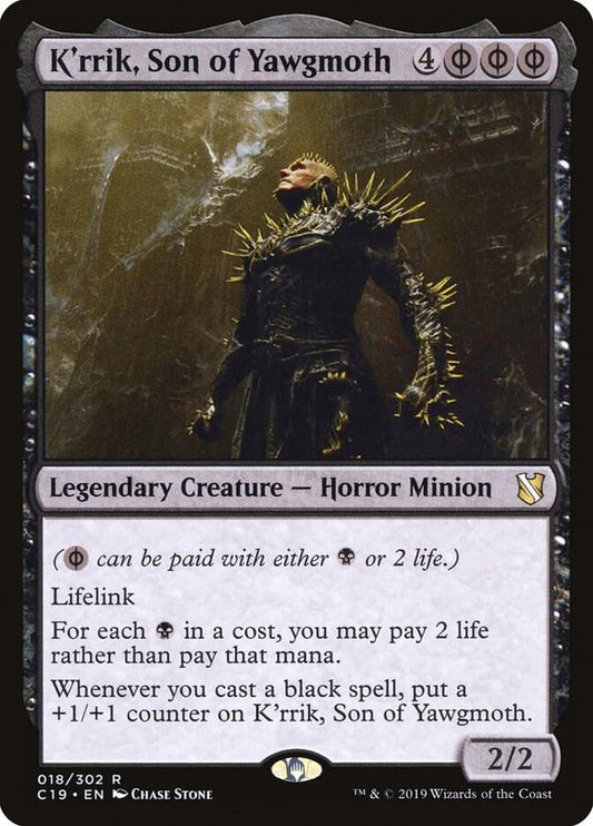 K'rrik, Son of Yawgmoth - Commander 2019 (C19) NM