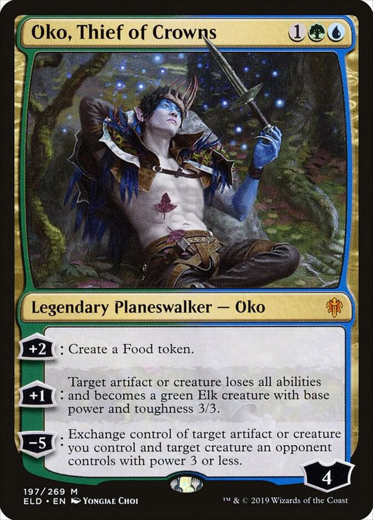 Oko, Thief of Crowns - Throne of Eldraine (ELD) NM