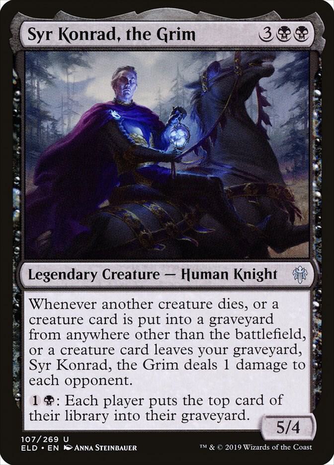 Syr Konrad, the Grim - Throne of Eldraine (ELD) LP