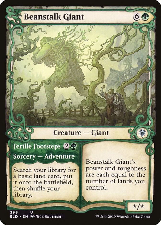 Beanstalk Giant (Showcase) - Throne of Eldraine (ELD) NM *FOIL*