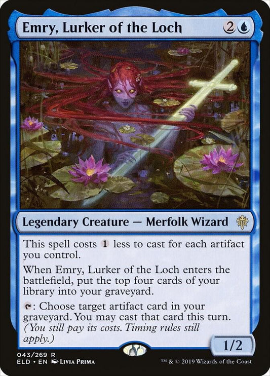 Emry, Lurker of the Loch - Throne of Eldraine (ELD) NM