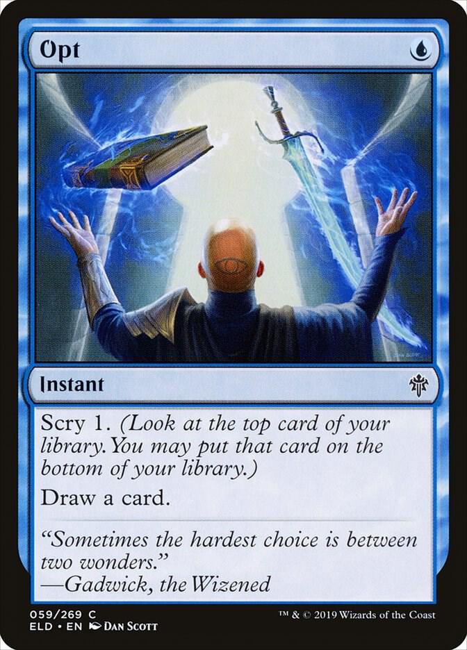 Opt - Throne of Eldraine (ELD) LP *FOIL*