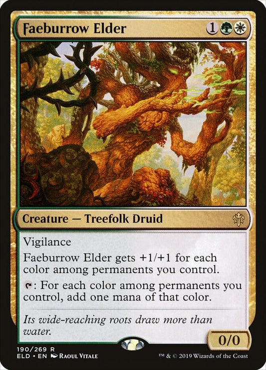 Faeburrow Elder - Throne of Eldraine (ELD) NM