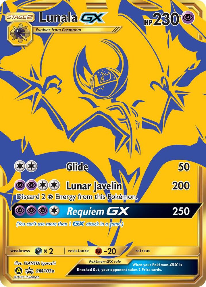 Lunala GX - SM103a - SM Promos (SMP) LP *FOIL*