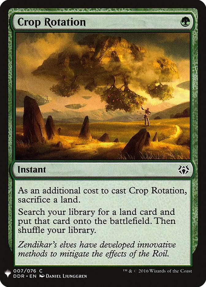 Crop Rotation - The List Reprints (LIST) NM