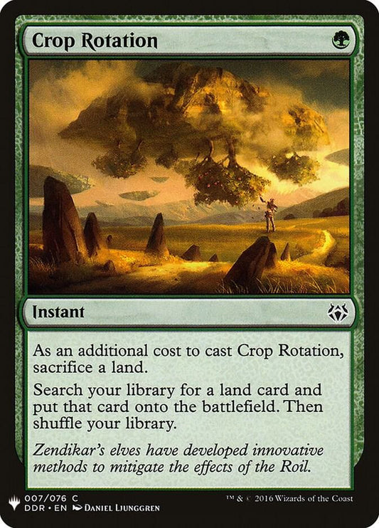 Crop Rotation - The List Reprints (LIST) NM