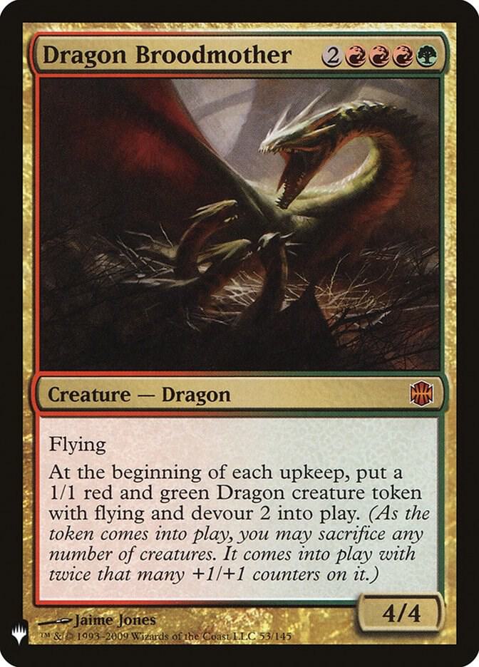 Dragon Broodmother - The List Reprints (LIST) NM
