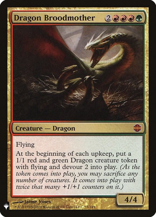 Dragon Broodmother - The List Reprints (LIST) NM