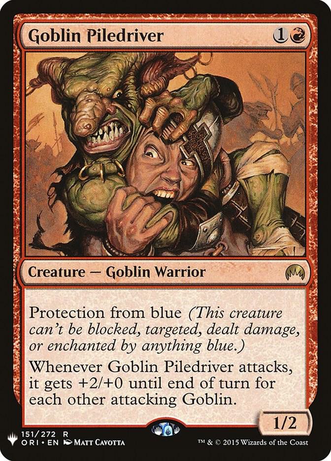 Goblin Piledriver - The List Reprints (LIST) NM