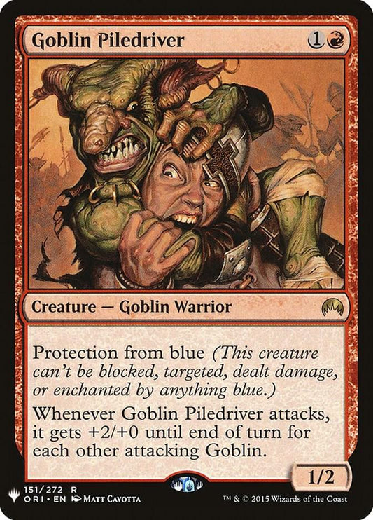 Goblin Piledriver - The List Reprints (LIST) NM