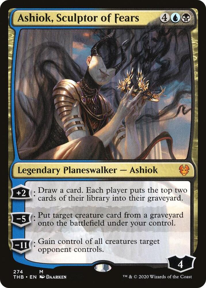 Ashiok, Sculptor of Fears - Theros Beyond Death (THB) NM *FOIL*