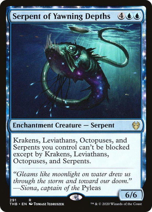 Serpent of Yawning Depths - Theros Beyond Death (THB) NM