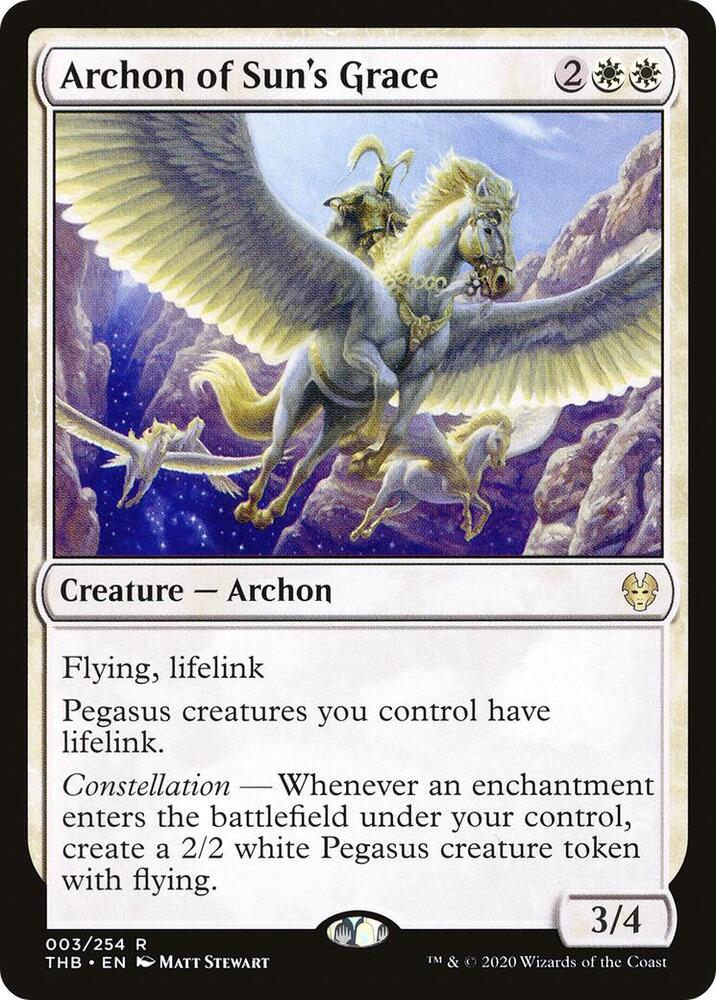 Archon of Sun's Grace - Theros Beyond Death (THB) NM