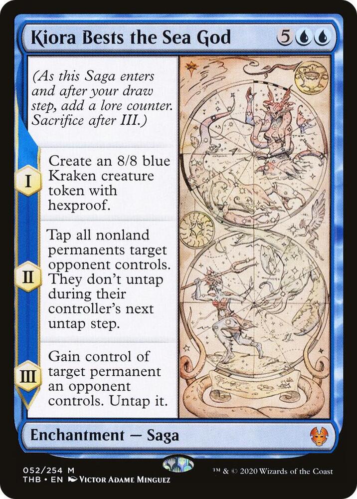 Kiora Bests the Sea God - Theros Beyond Death (THB) NM