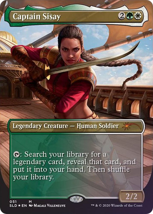 Captain Sisay (051) - Secret Lair Drop Series (SLD) NM *FOIL*