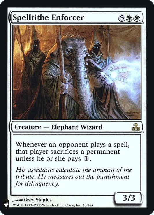 Spelltithe Enforcer - The List Reprints (LIST) NM *FOIL*