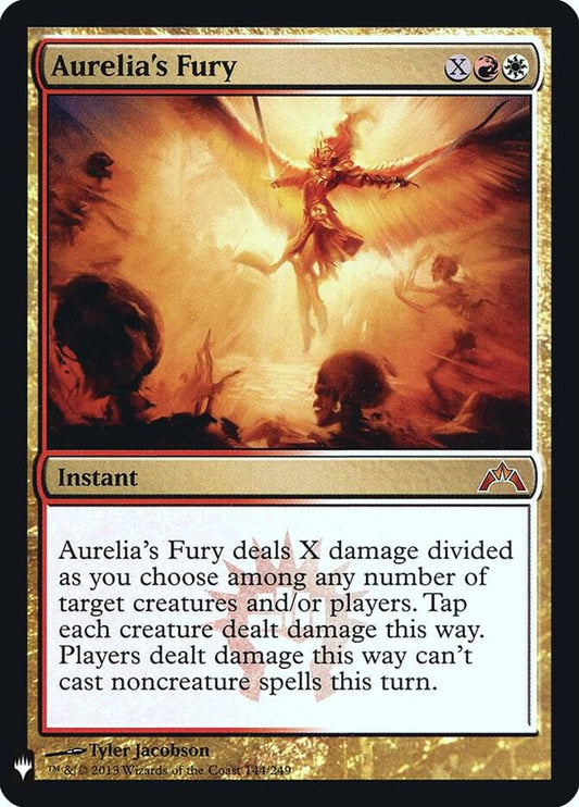 Aurelia's Fury - The List Reprints (LIST) NM *FOIL*