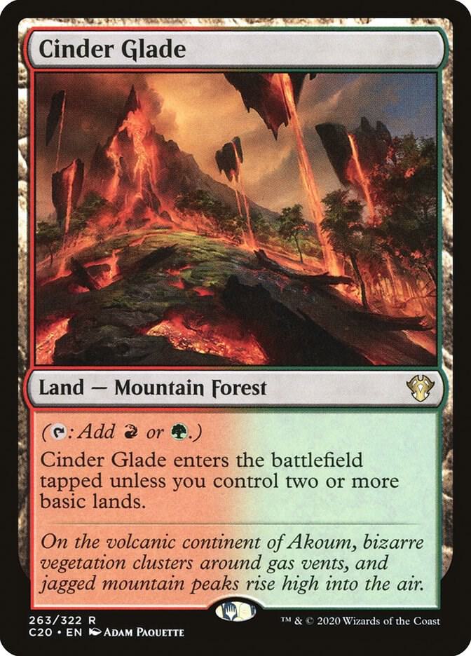 Cinder Glade - Commander 2020 (C20) NM