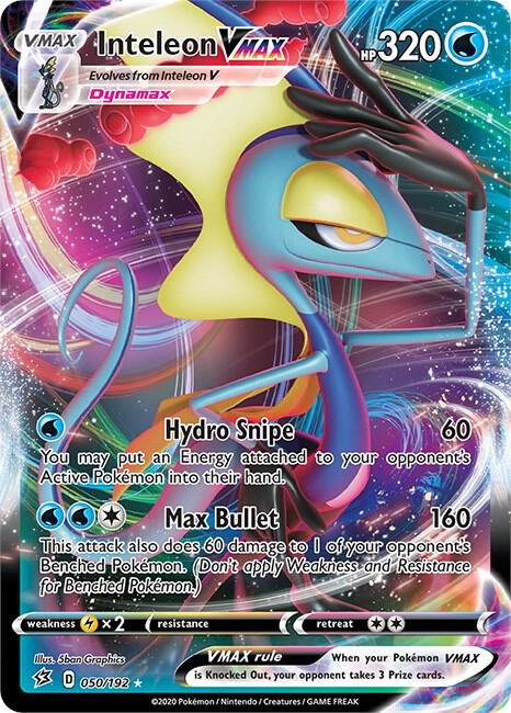 Inteleon VMAX - SWSH02: Rebel Clash (SWSH02) NM *FOIL*