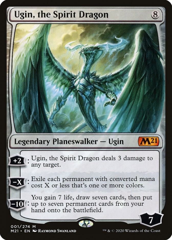 Ugin, the Spirit Dragon - Core Set 2021 (M21) LP