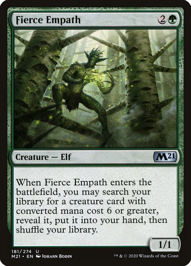 Fierce Empath - Core Set 2021 (M21) NM *FOIL*