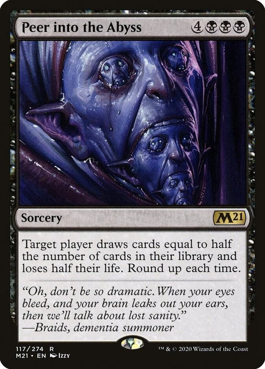 Peer into the Abyss - Core Set 2021 (M21) NM