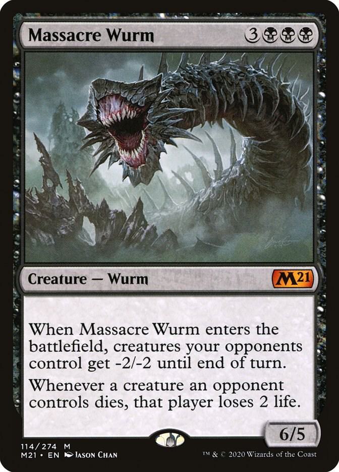 Massacre Wurm - Core Set 2021 (M21) NM